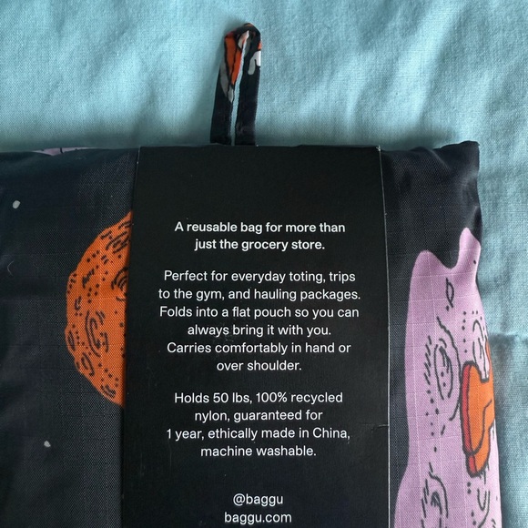 BAGGU Space Snoopy Reusable Bag - Picture 3 of 4